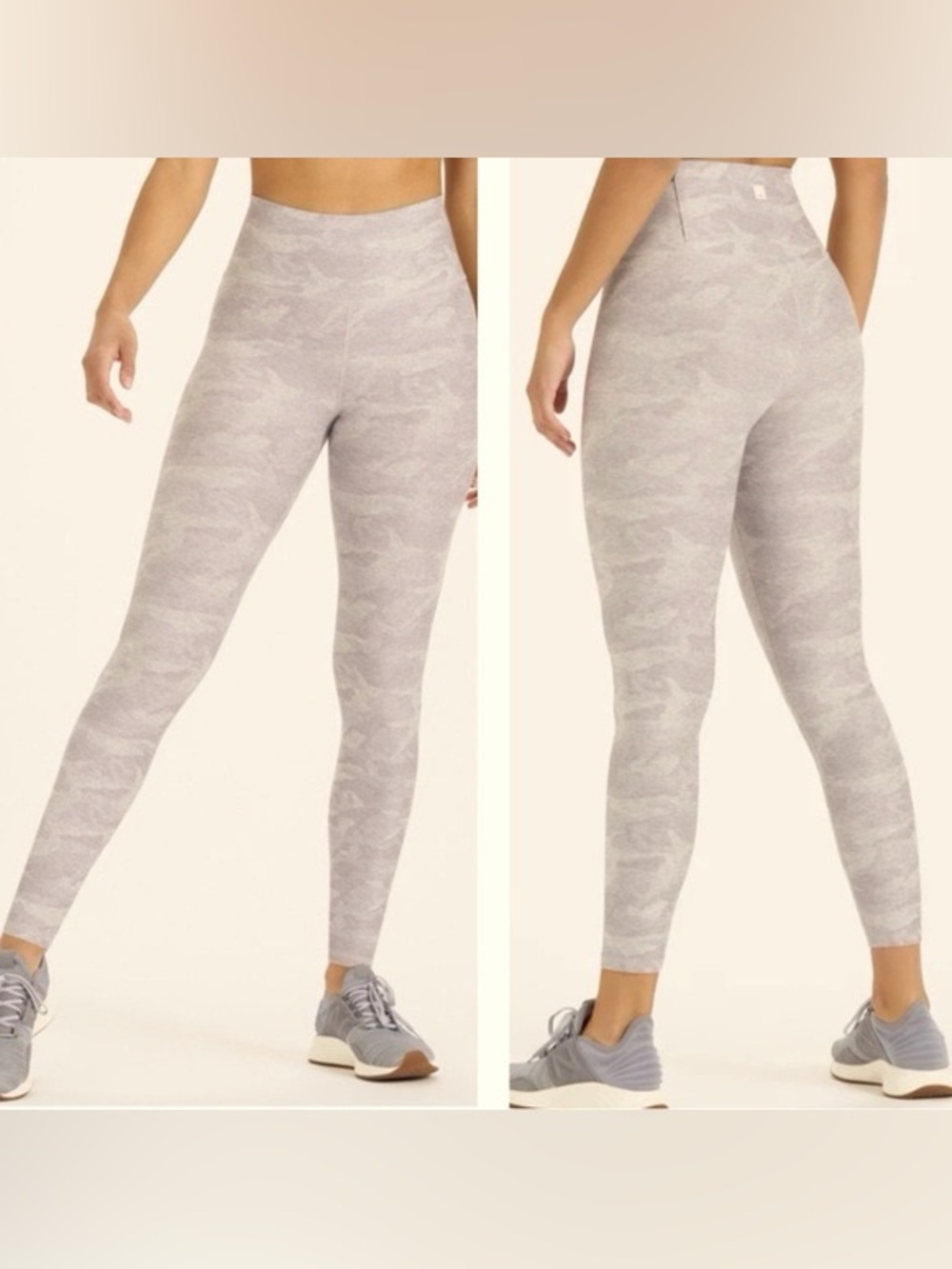 Vuori Gray Camo Leggings